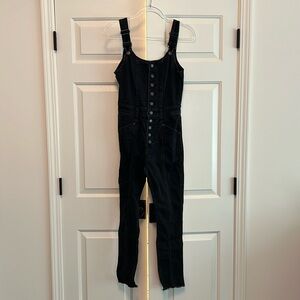 Abercrombie & Fitch Black Overalls